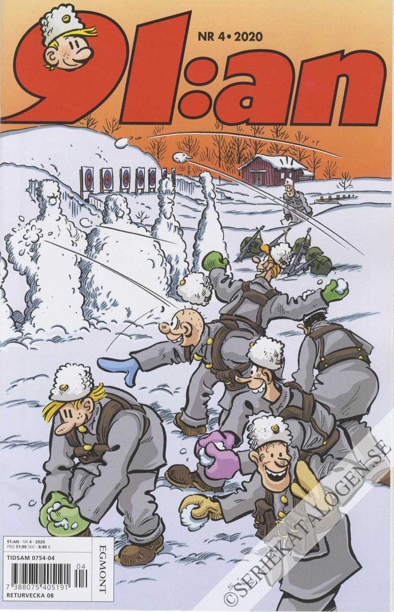 Framsida på 91:an #4 (2020)