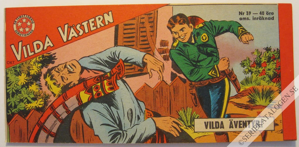 Framsida på Vilda Västern #39 (1966)