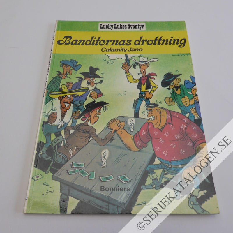 Framsida på Lucky Lukes äventyr Banditernas drottning - Calamity Jane (1973)