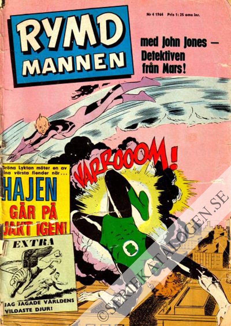 Framsida på Rymdmannen #4 (1964)