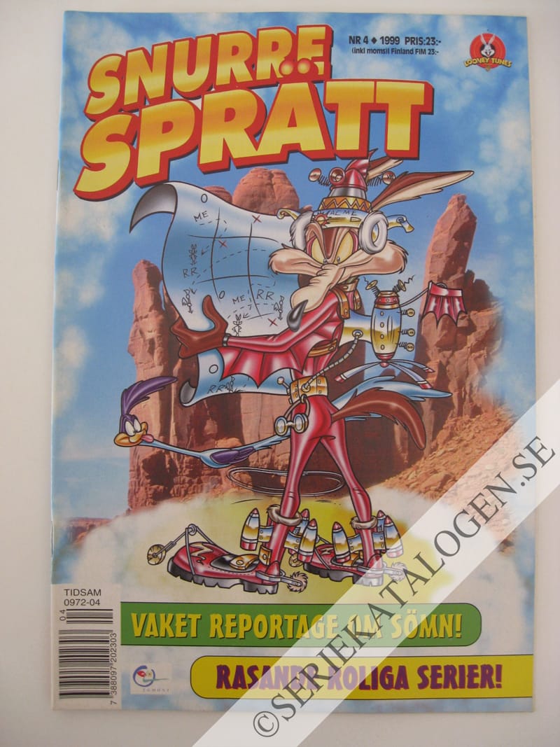 Framsida på Snurre Sprätt #4 (1999)