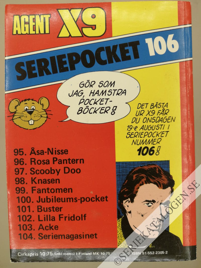 Baksida på Blondie (1981)