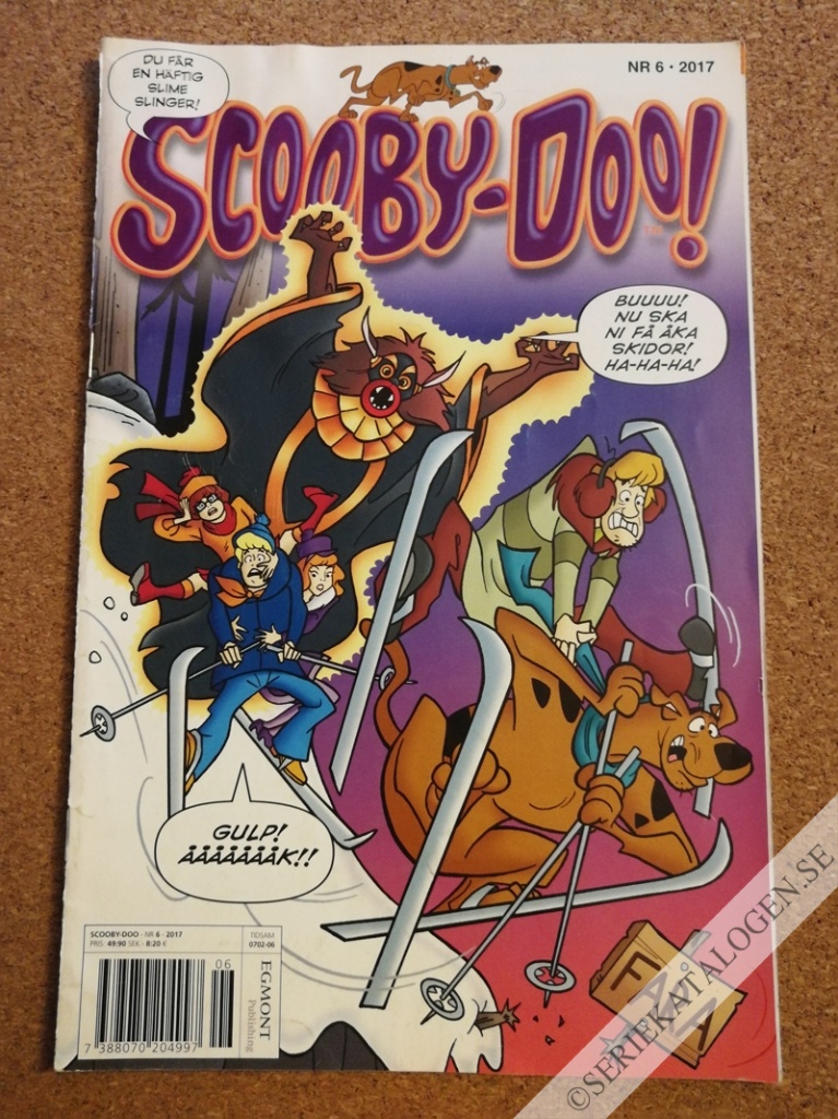 Framsida på Scooby-Doo! #6 (2017)