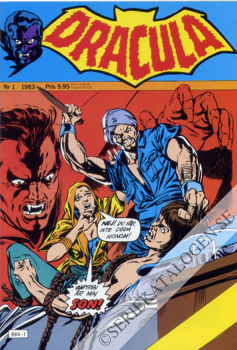 Framsida på Dracula #1 (1983)