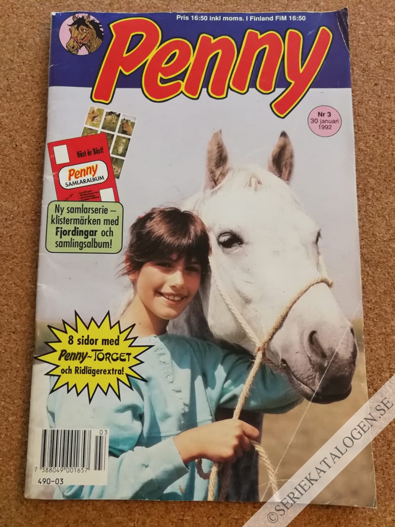 Framsida på Penny #3 (1992)
