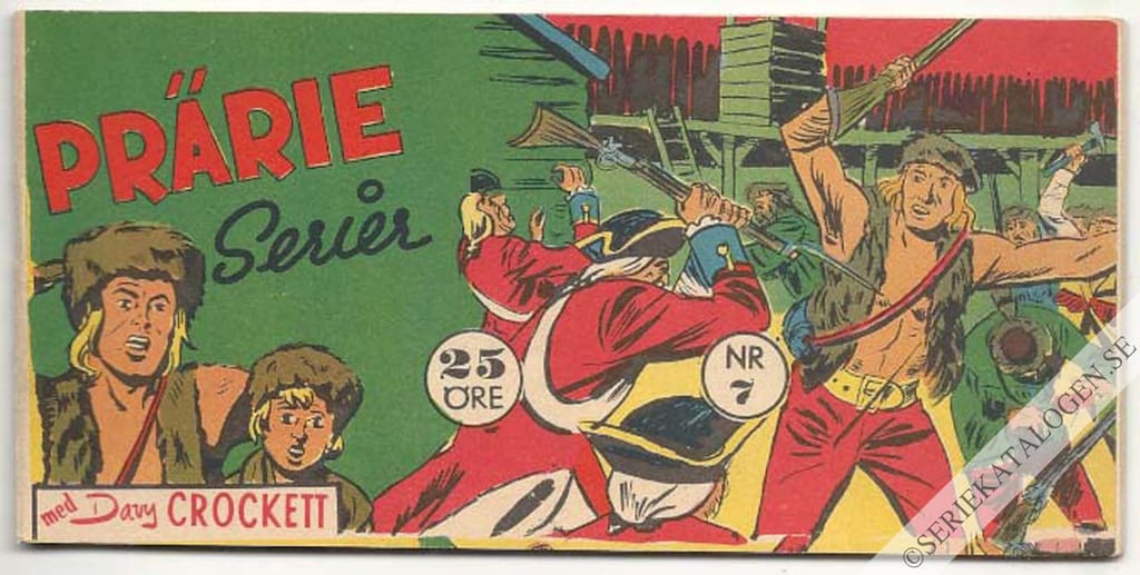 Framsida på Prärie-serier #7 (1958)