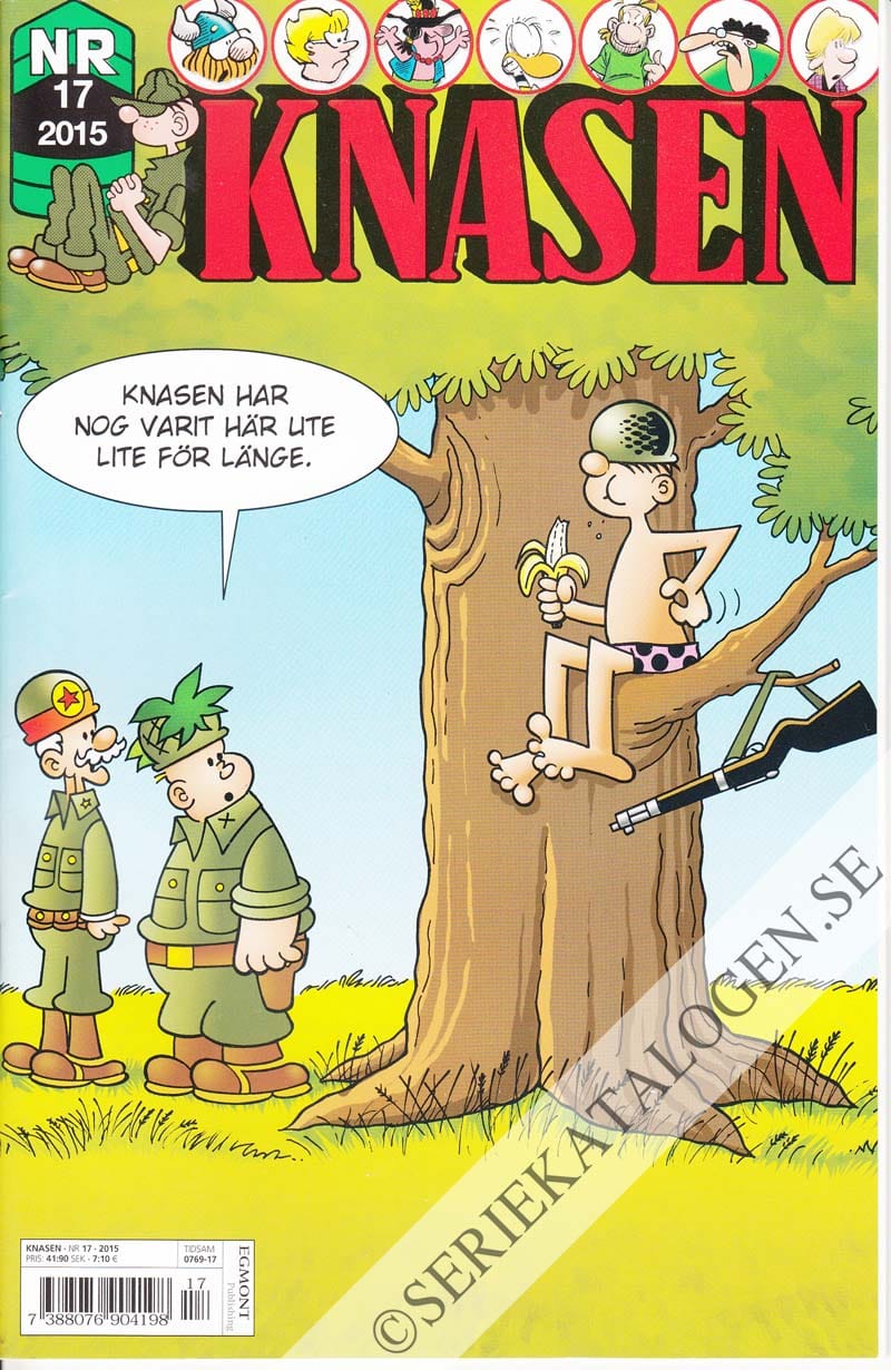 Framsida på Knasen #17 (2015)