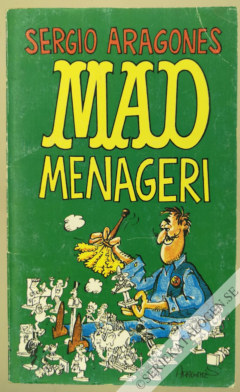 Framsida på MAD-pocket #84 - MAD menageri (1986)