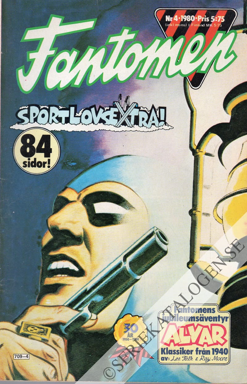 Framsida på Fantomen #4 (1980)