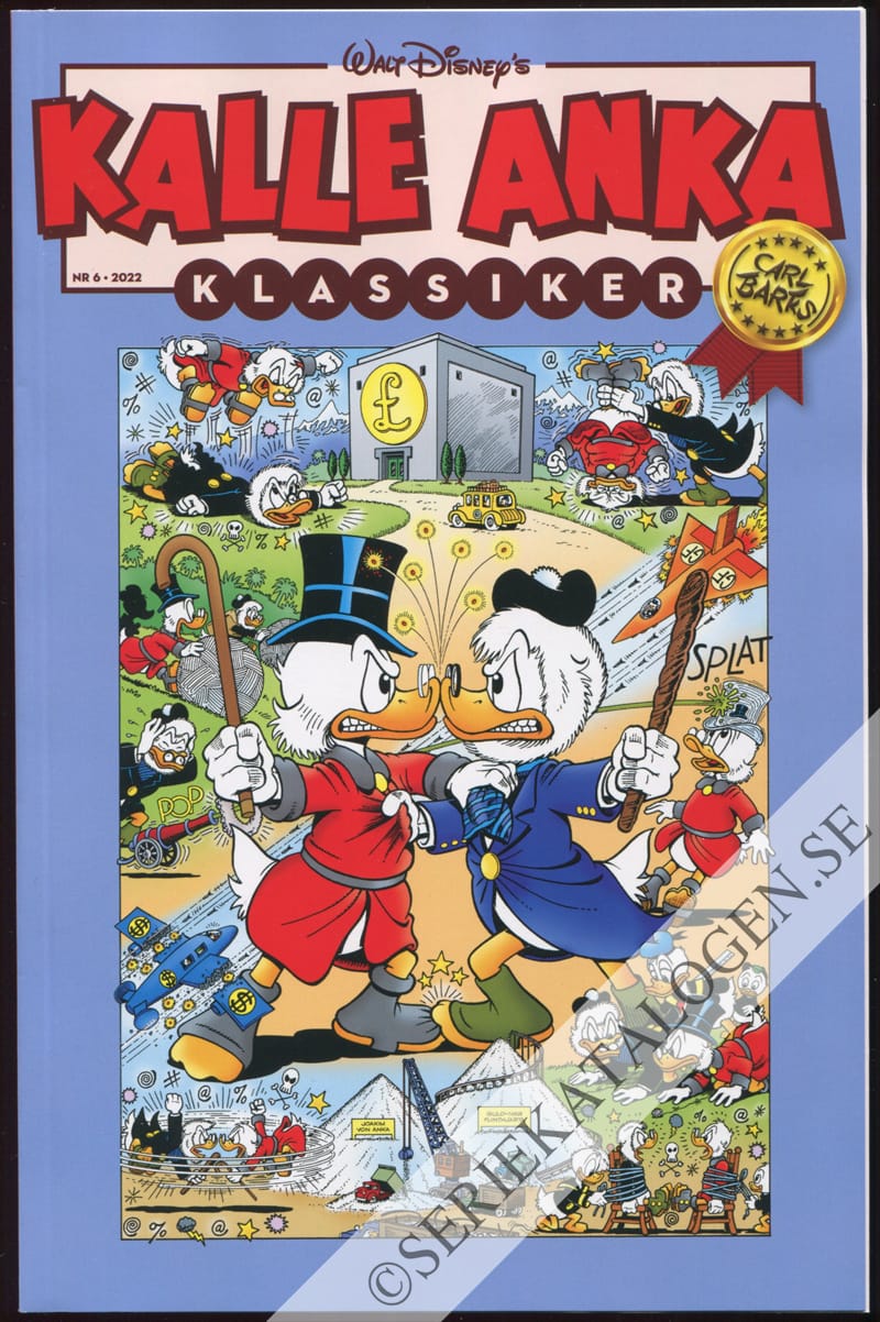 Framsida på Kalle Anka Klassiker #6 (2022)
