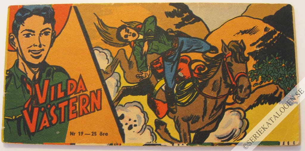 Framsida på Vilda Västern #19 (1955)