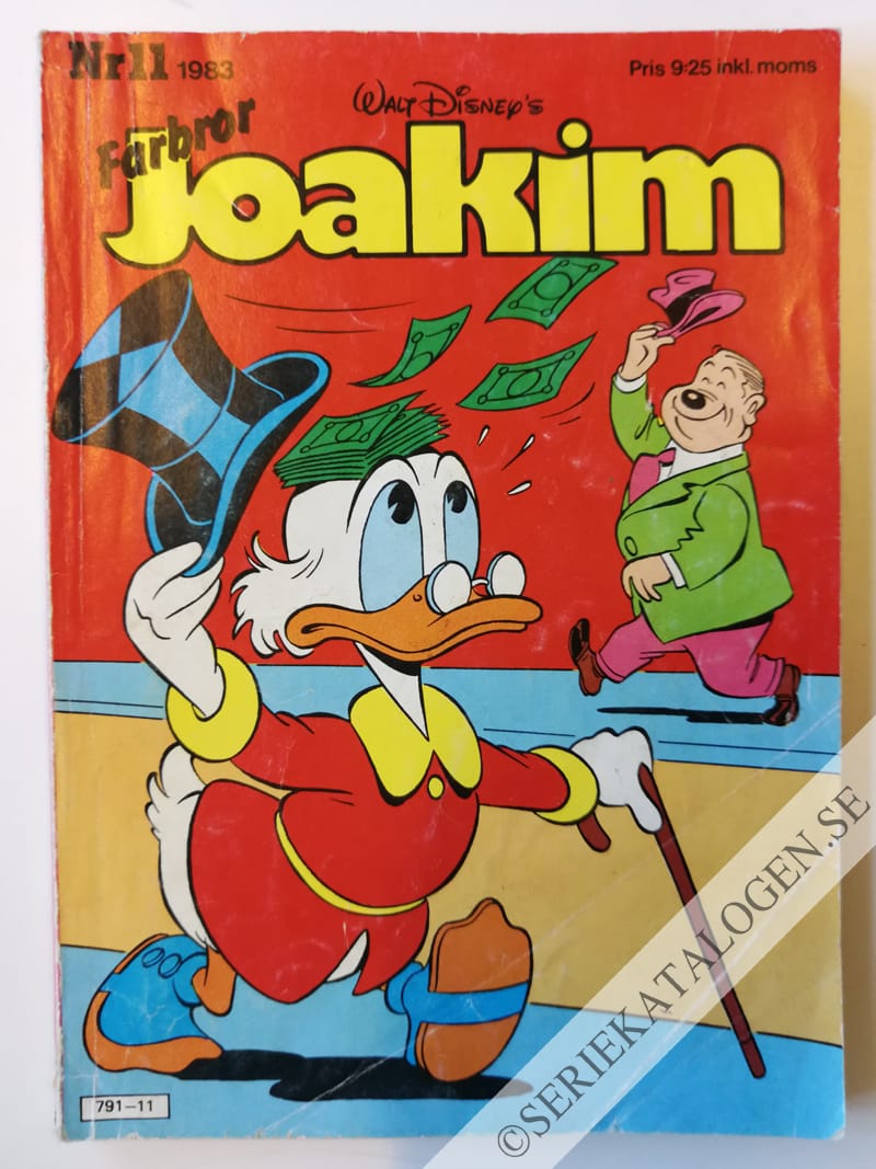 Framsida på Joakim #11 (1983)