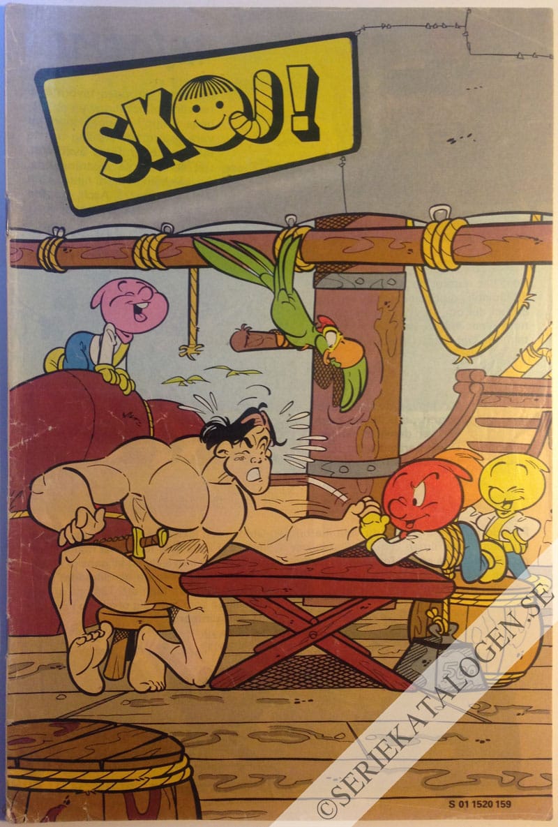 Framsida på Skoj #S 01 1520 159 (1983)