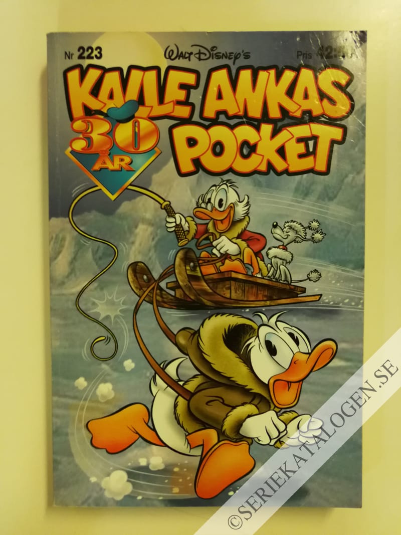 Framsida på Kalle Ankas pocket #223 (1998)