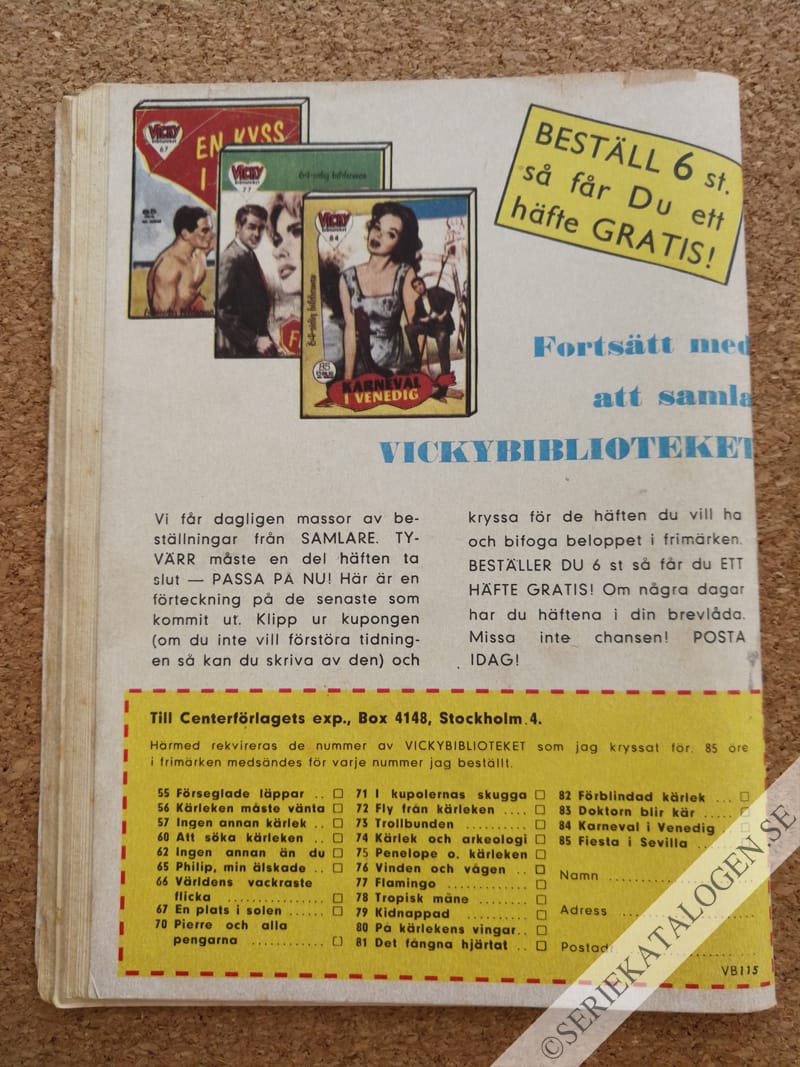 Baksida på Kärlek ombord (1963)