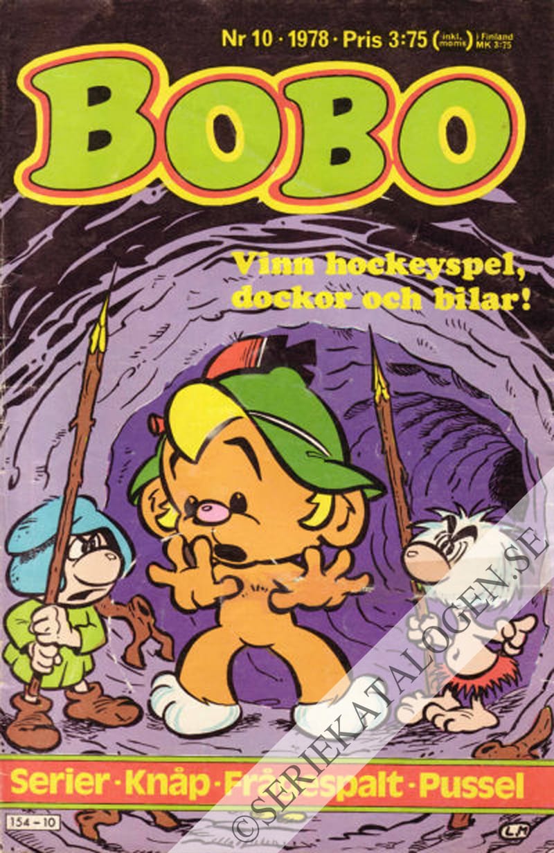 Framsida på Bobo #10 (1978)