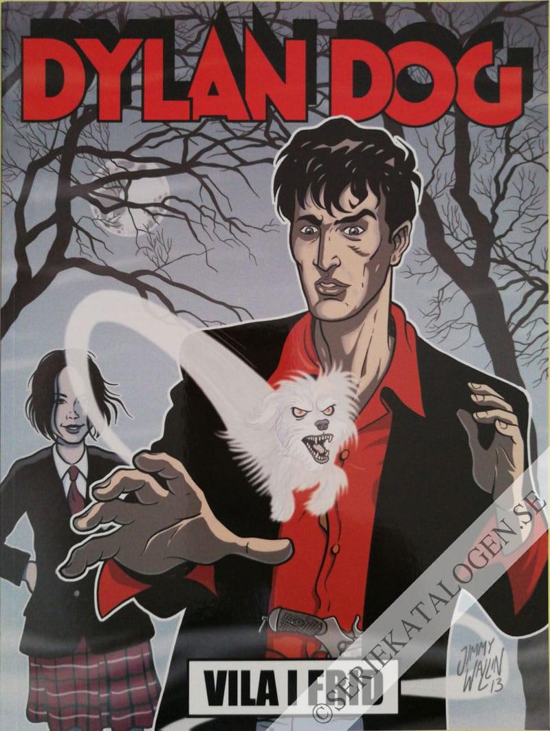 Framsida på Dylan Dog Vila i frid (2013)