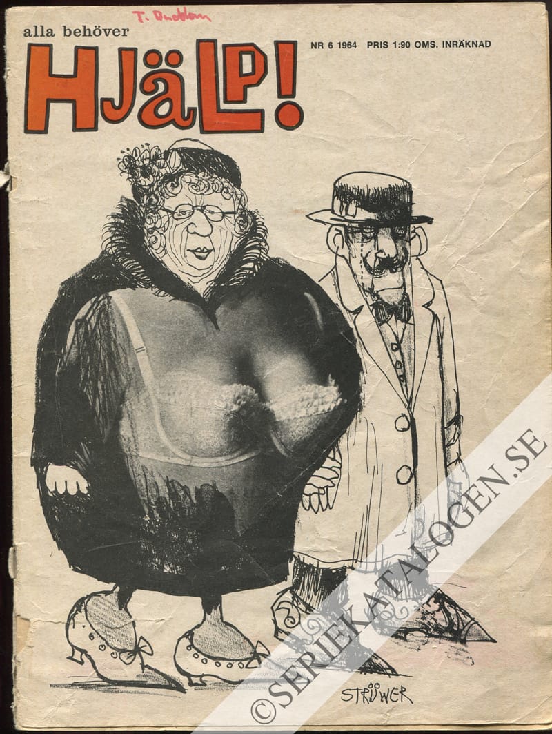 Framsida på Hjälp! #6 (1964)