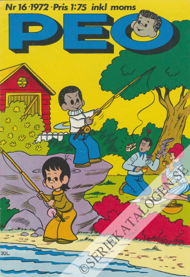 Framsida på Peo #16 (1972)