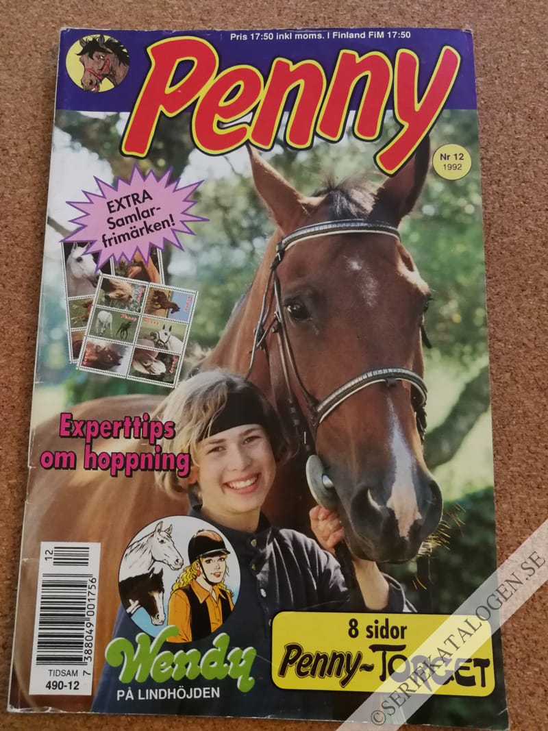 Framsida på Penny #12 (1992)