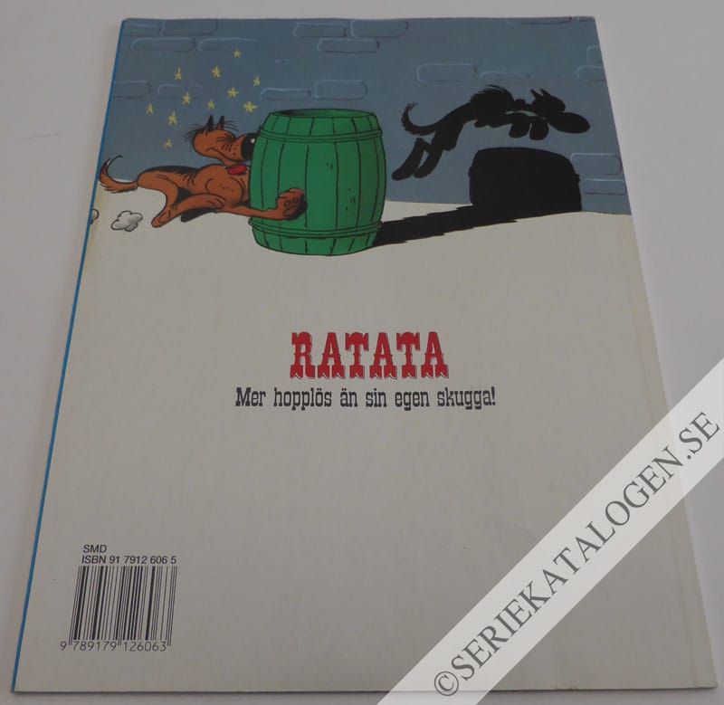 Baksida på Ratata - budbäraren (1995)