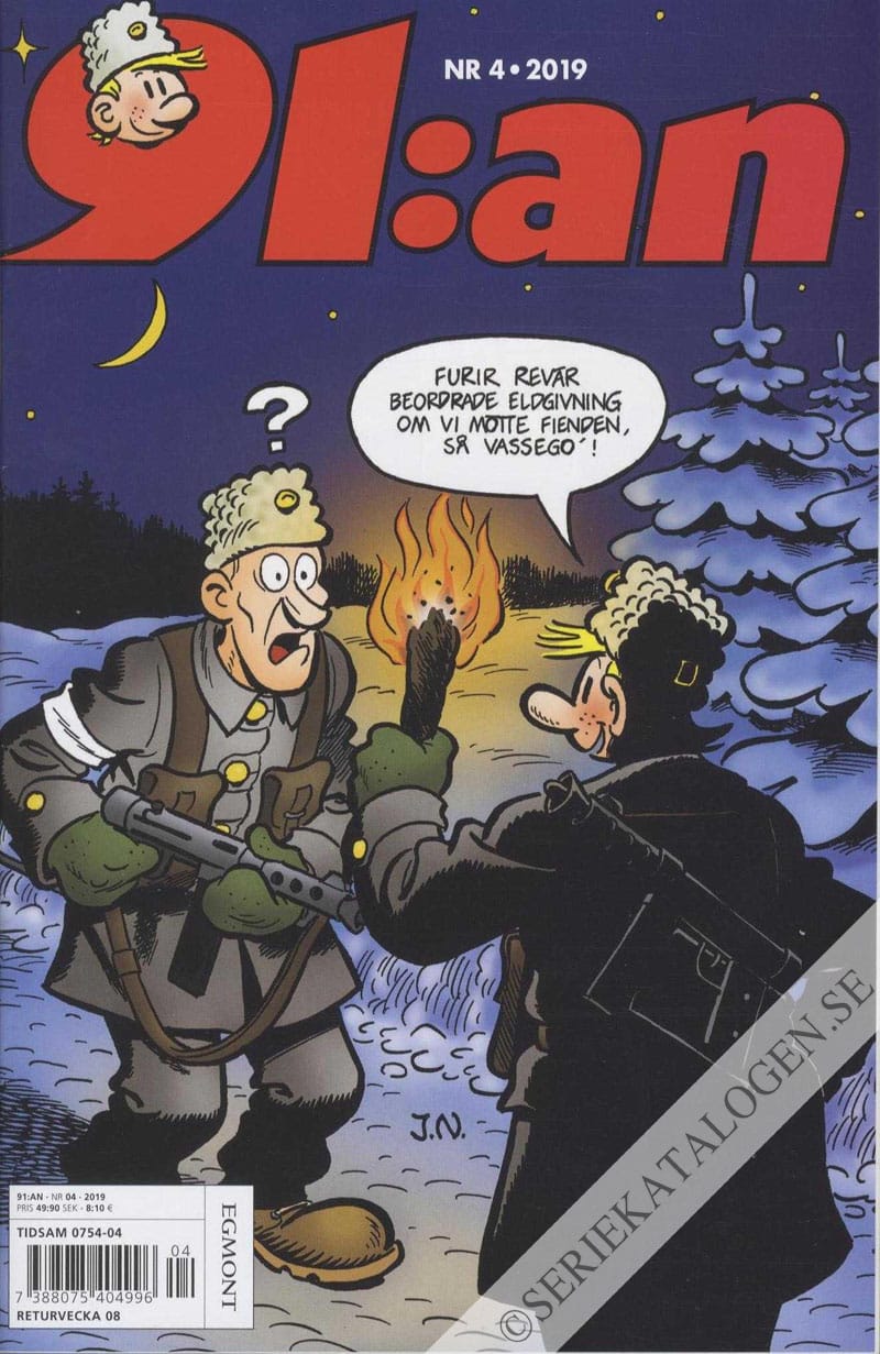 Framsida på 91:an #4 (2019)