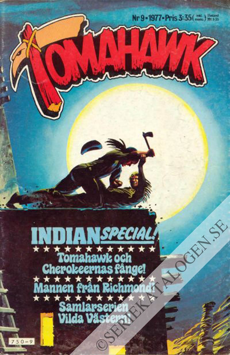 Framsida på Tomahawk #9 (1977)