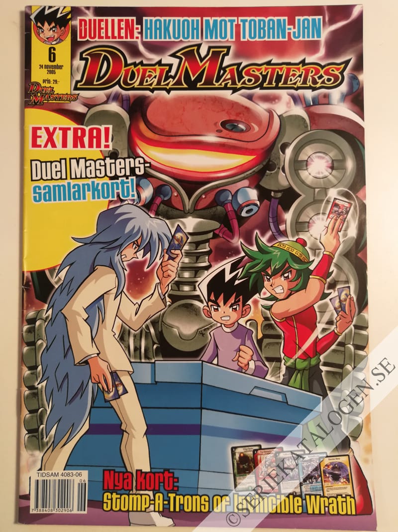 Framsida på Duel masters #6 (2005)