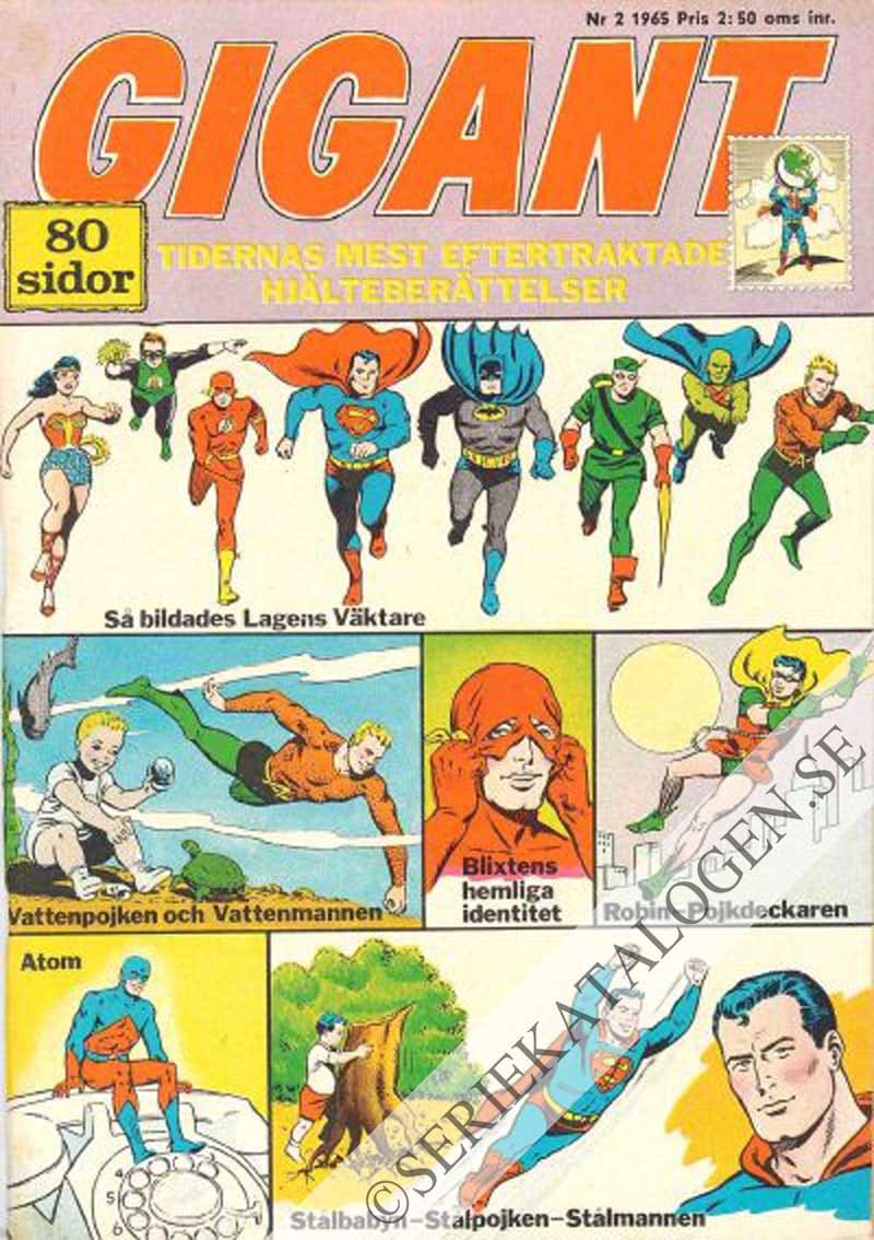 Framsida på Gigant #2 (1965)