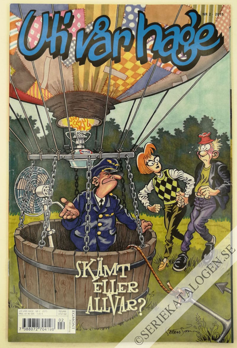 Framsida på Uti vår hage #2 - Skämt eller allvar? (2015)