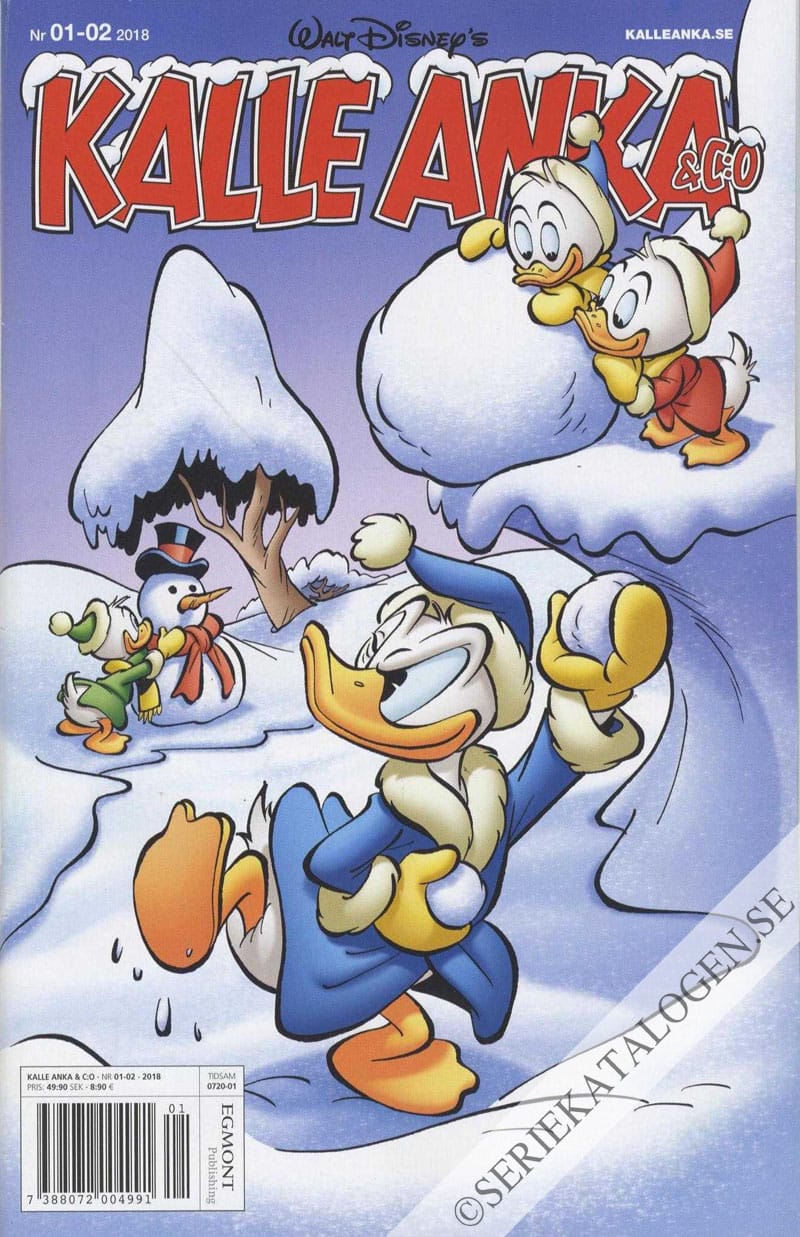 Framsida på Kalle Anka & C:o #1-2 (2018)