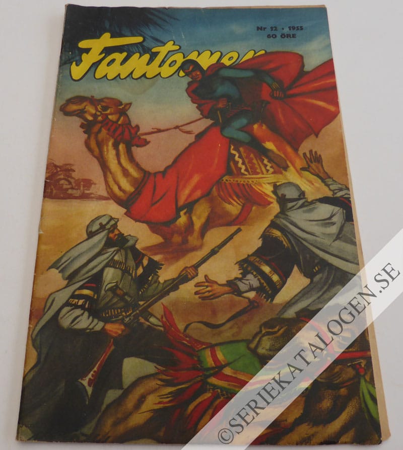 Framsida på Fantomen #12 (1955)