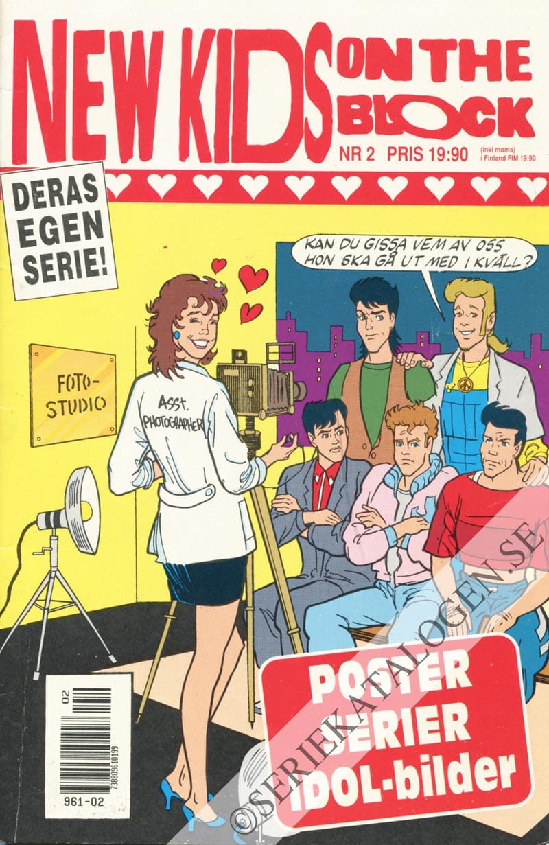Framsida på New kids on the block #2 (1991)