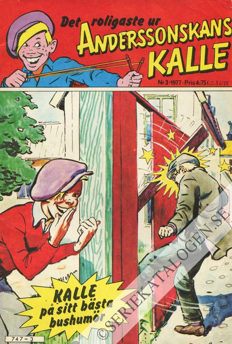 Framsida på Det bästa ur Anderssonskans Kalle #3 (1977)