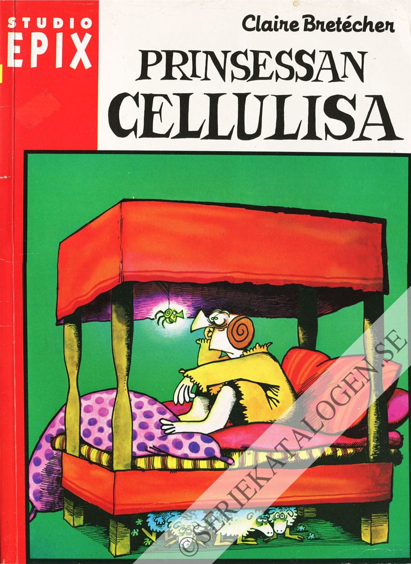 Framsida på Studio Epix Prinsessan Cellulisa (1988)