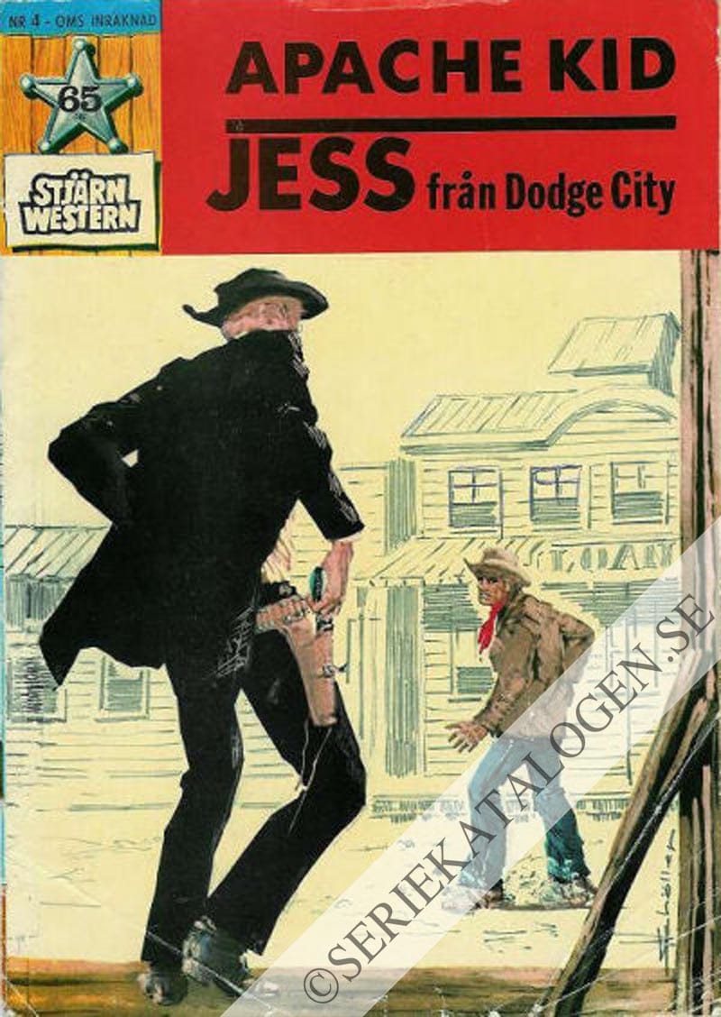 Framsida på Stjärnwestern Apache Kid / Jess från Dodge City (1964)