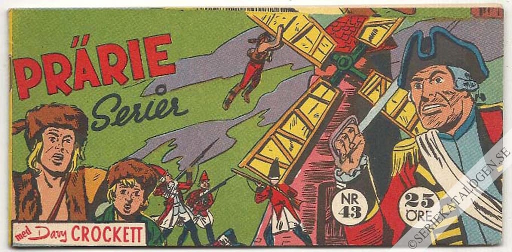 Framsida på Prärie-serier #43 (1959)