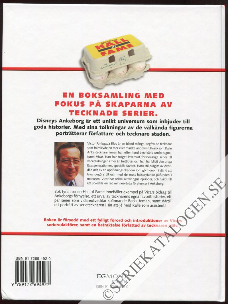 Baksida utan skyddsomslag på Victor Arriagada Ríos (2004)