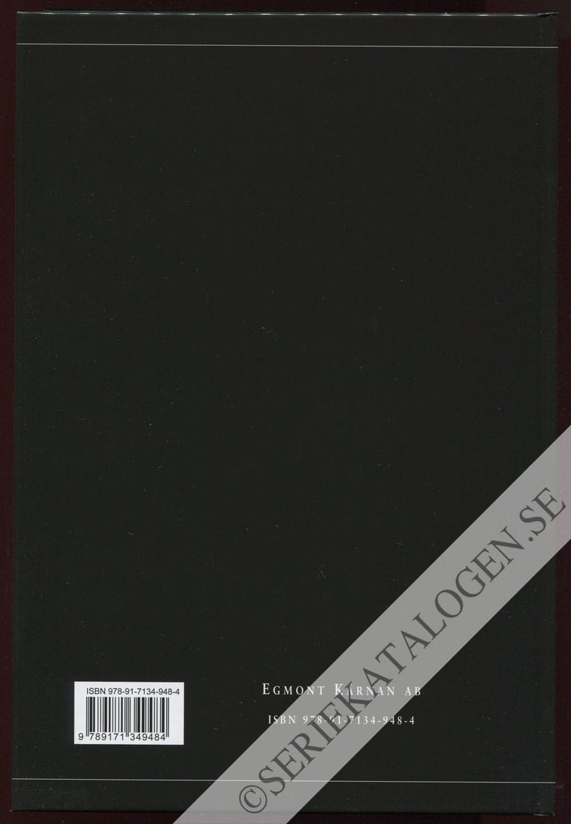 Baksida utan skyddsomslag (2008)