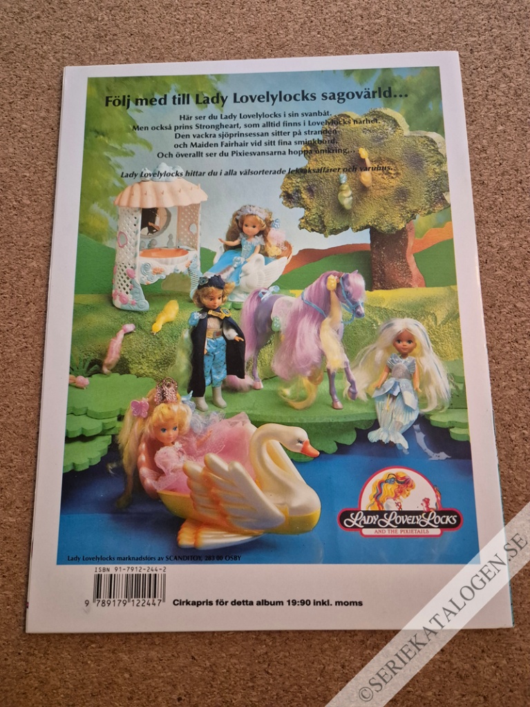 Baksida på En förtrollad värld (1990)