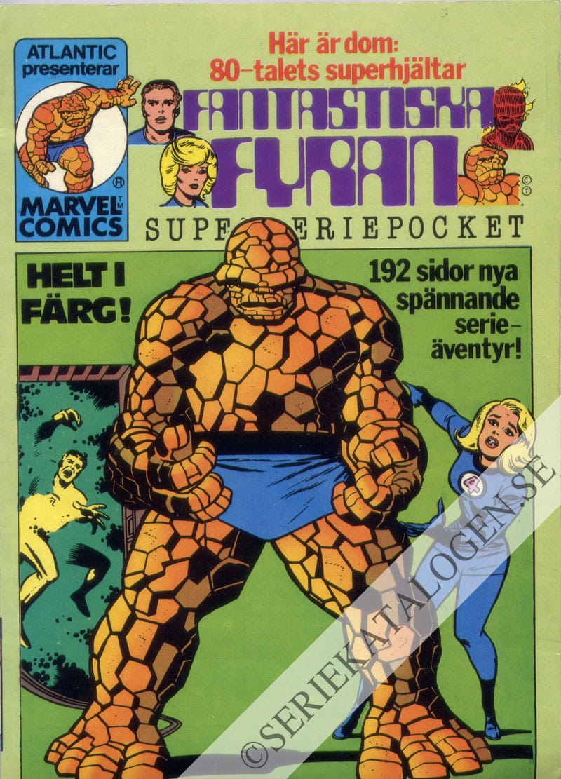 Fantastiska Fyran Superseriepocket (1979)