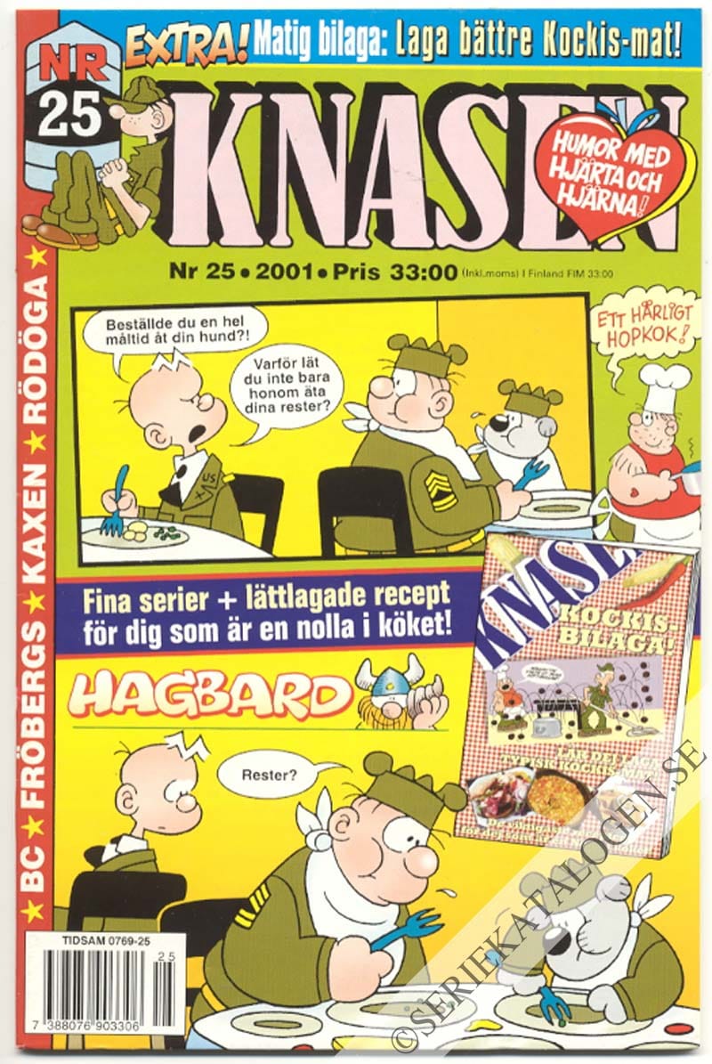 Framsida på Knasen #25 (2001)