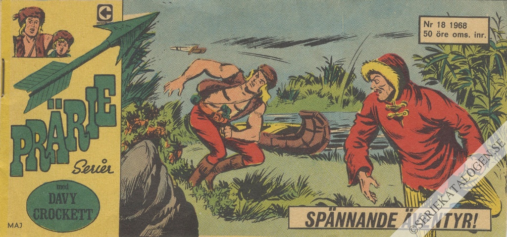 Framsida på Prärie-serier #18 (1968)