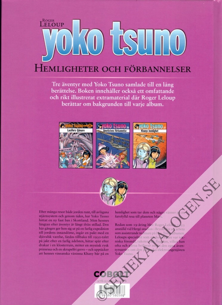 Baksida på Hemligheter och förbannelser (2024)