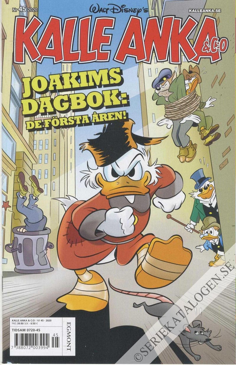 Framsida på Kalle Anka & C:o #45 (2020)