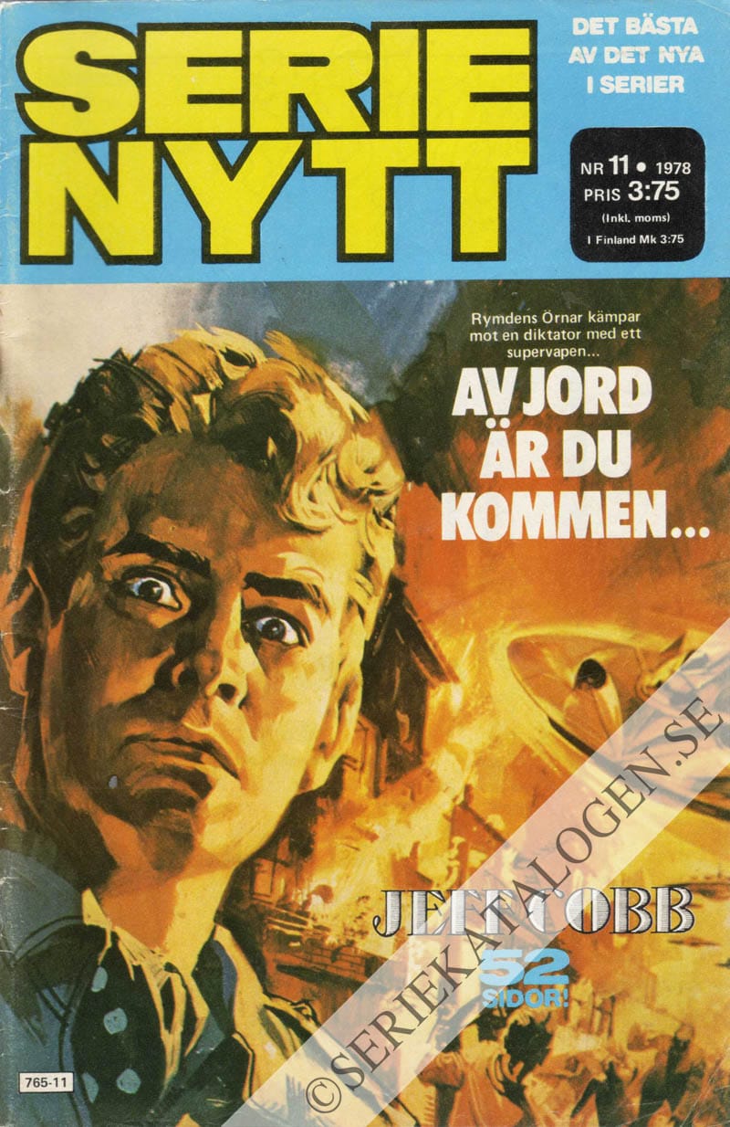 Framsida på Serie-Nytt #11 (1978)