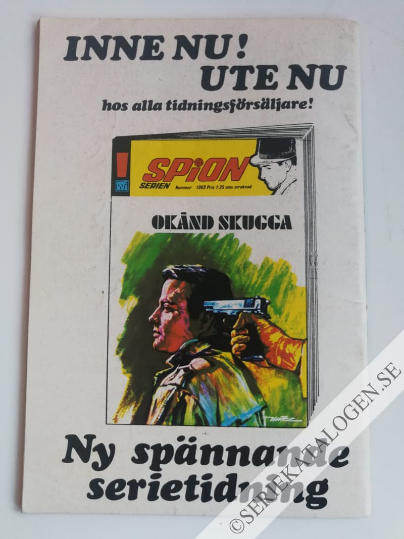 Baksida på Samtal med en död (1968)