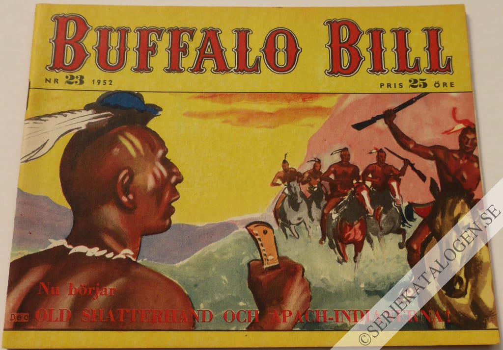 Framsida på Buffalo Bill #23 (1952)