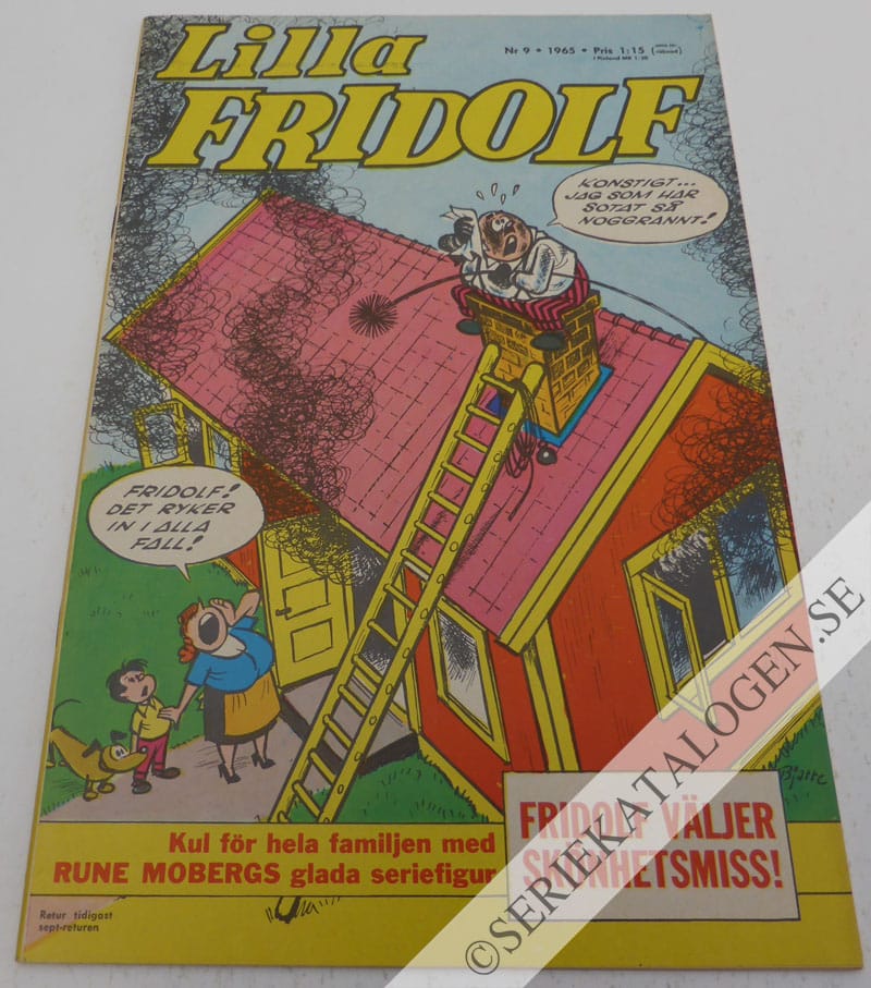 Framsida på Lilla Fridolf #9 (1965)