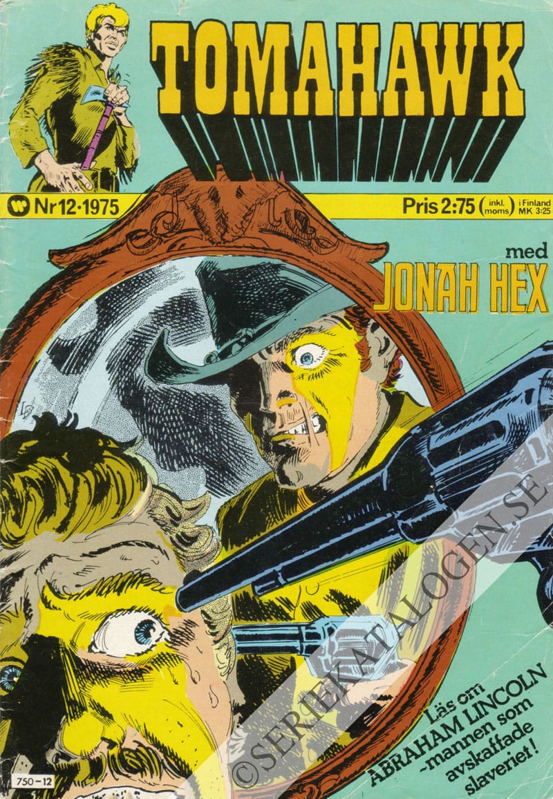 Framsida på Tomahawk #12 (1975)